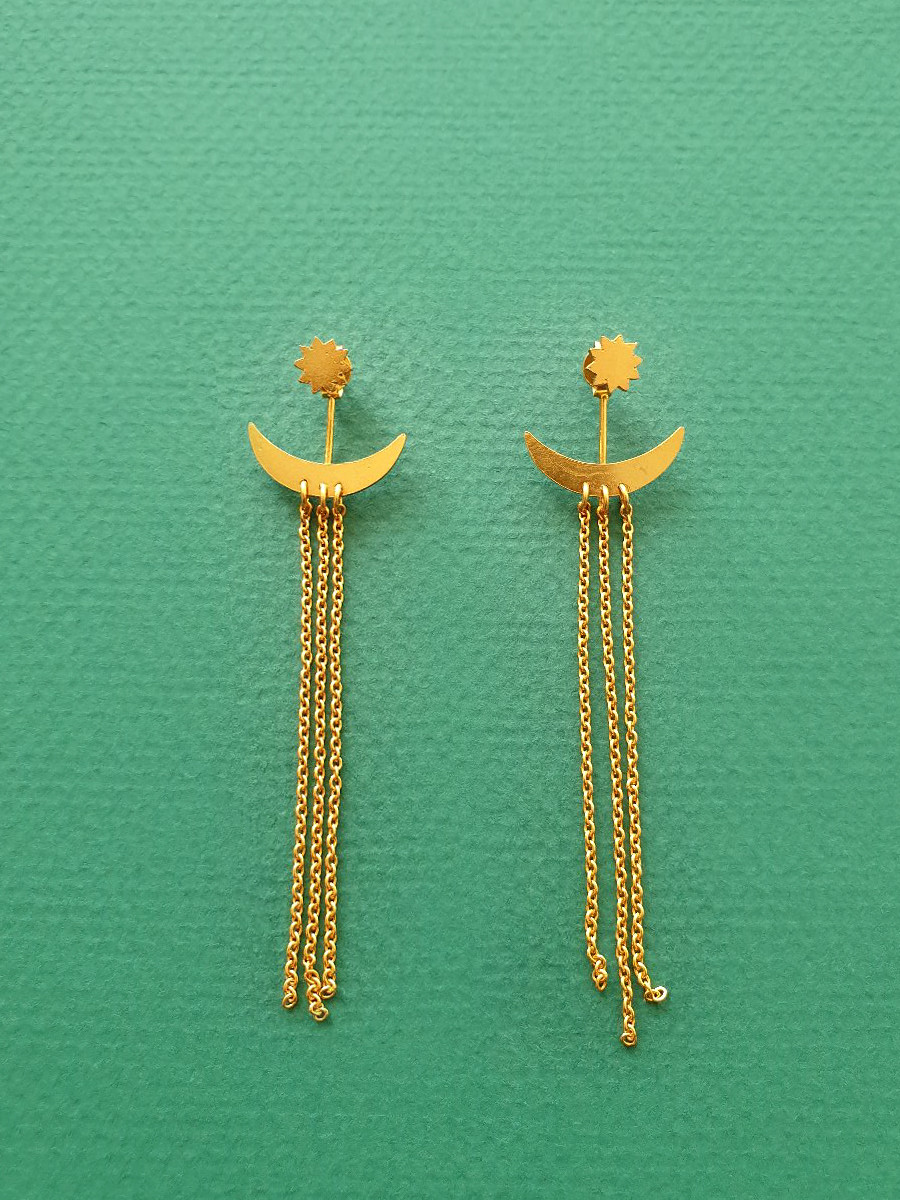 chanel bow earrings